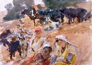 John Singer Sargent Goatherds Sweden oil painting artist